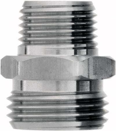 Adaptador manguera jardín acero inox 3/4 GHT X NPT