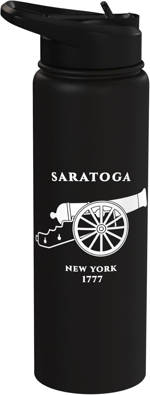 Botella de agua acero inoxidable Saratoga Revolución Americana