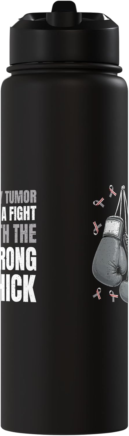 Botella de agua aislada acero inoxidable Pituitary Tumor Warrior