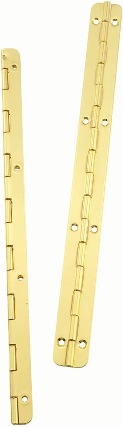 2 Bisagras Hierro Dorado Rotación 0-180° para Cajas Regalo Vino