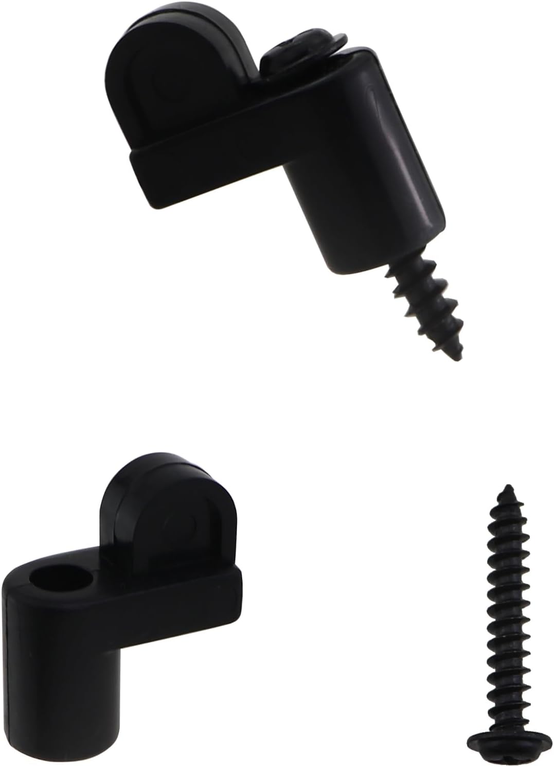 Clips fijación pantalla plástico ABS negro