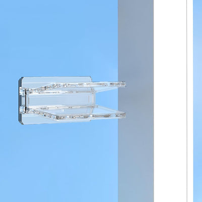 Cerradura puerta corredera para niños transparente