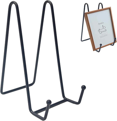 2 soportes de placa de metal para exhibición de decoración