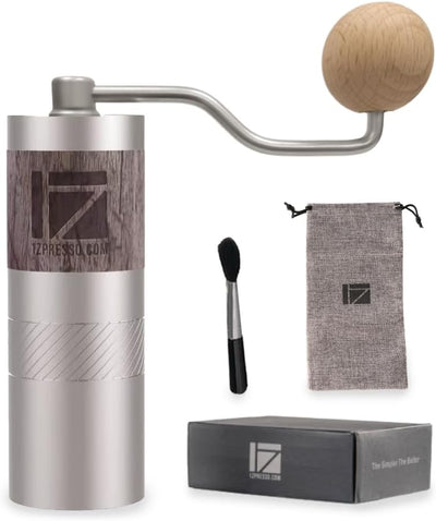 Molinillo café manual Q acero inox para goteo y viaje