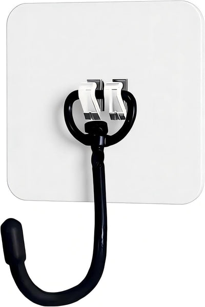 2 Ganchos Autoadhesivos para Colgar 44lb Baño Cocina