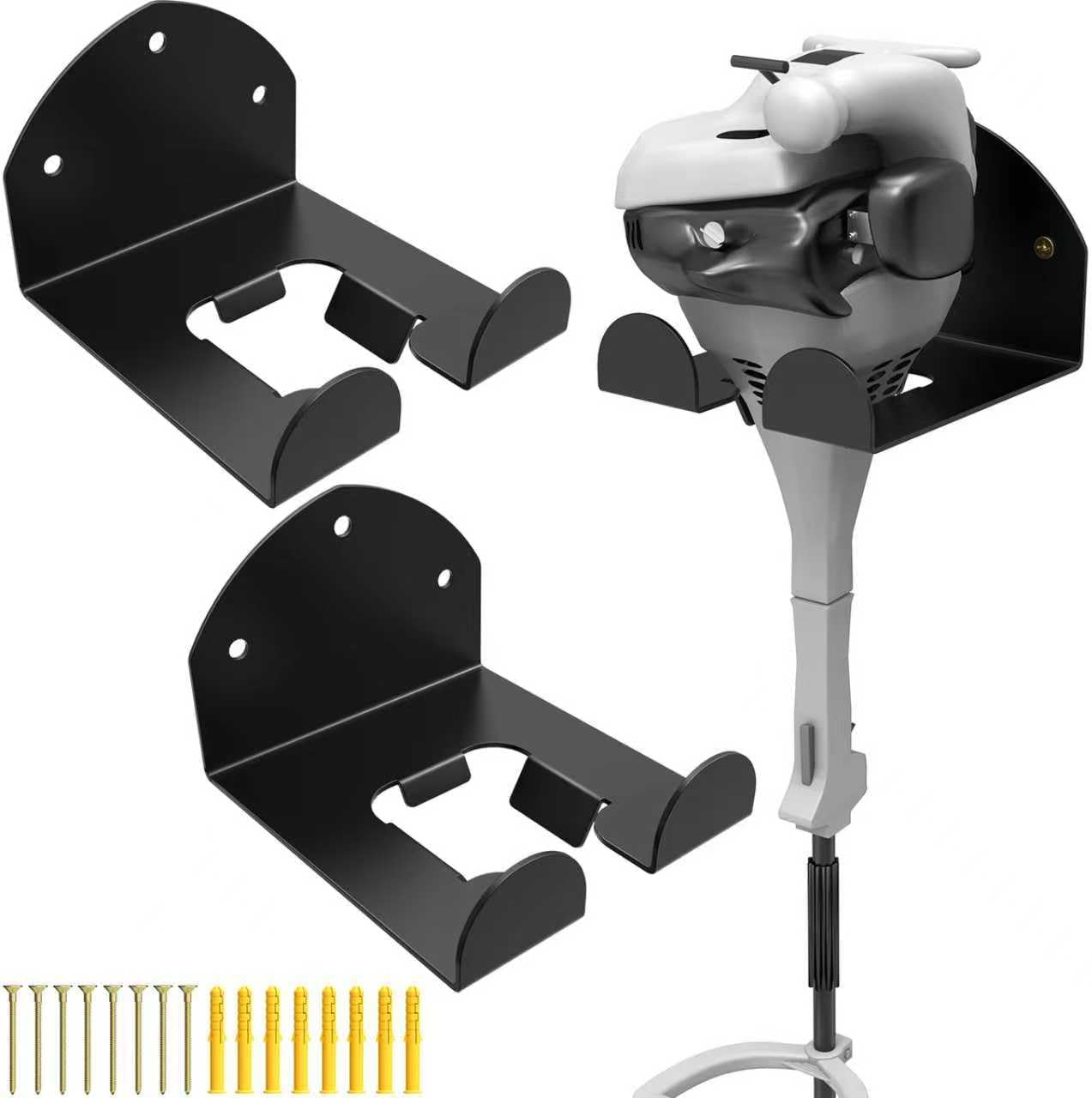 Pack 2 Organiz. Garaje Soporte Herramientas Jardín