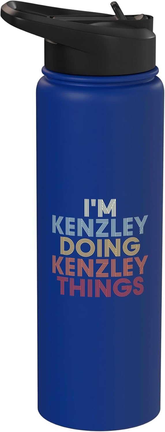Botella agua acero inox personalizada con nombre