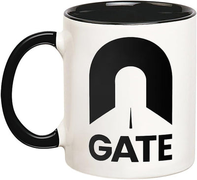 Taza Café Gate Labs 11oz Color Negro