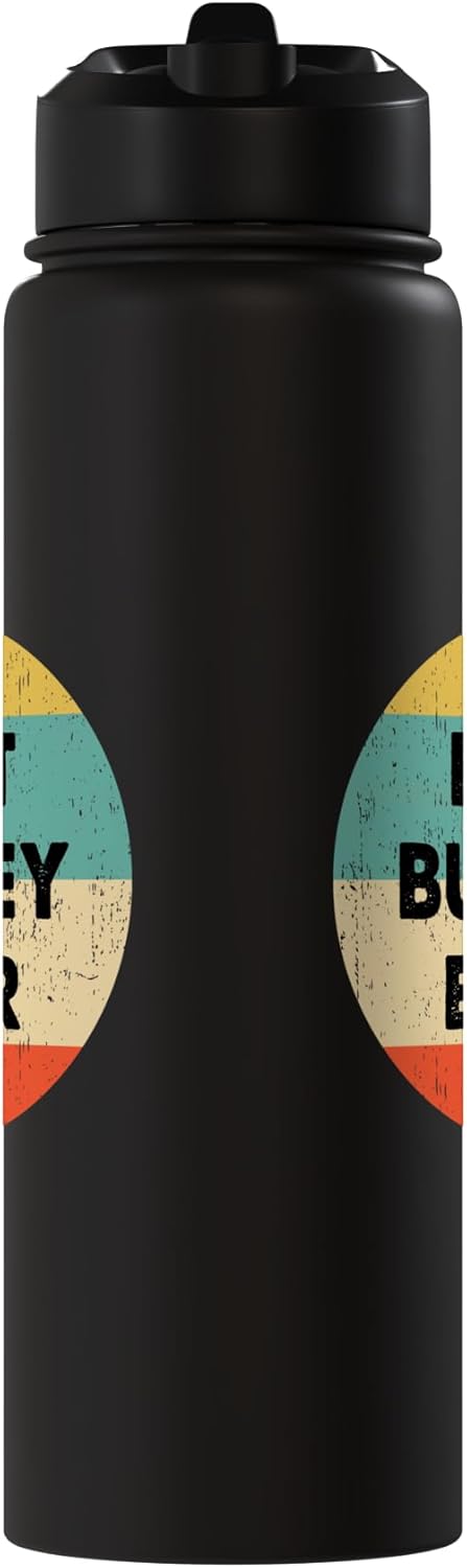 Botella de agua aislada de acero inoxidable Burley