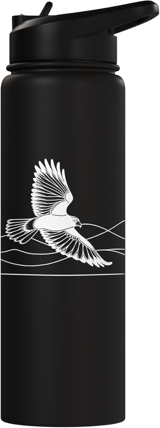 Botella térmica acero inox para observar aves
