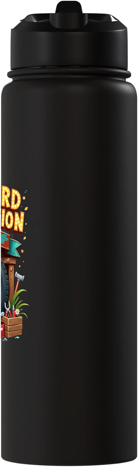 Botella de agua aislada de acero inoxidable Junkyard Redemption