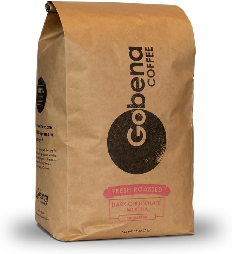 Café Mocha Whole Bean 80oz bolsa a granel