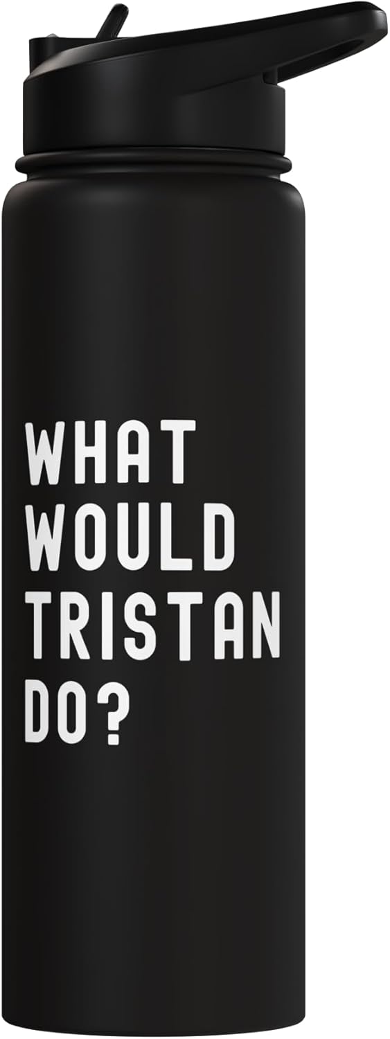 Bottella de agua aislada acero inoxidable What Would Tristan Do