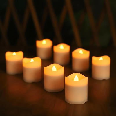 Velas solares impermeables parpadeantes para patio terraza