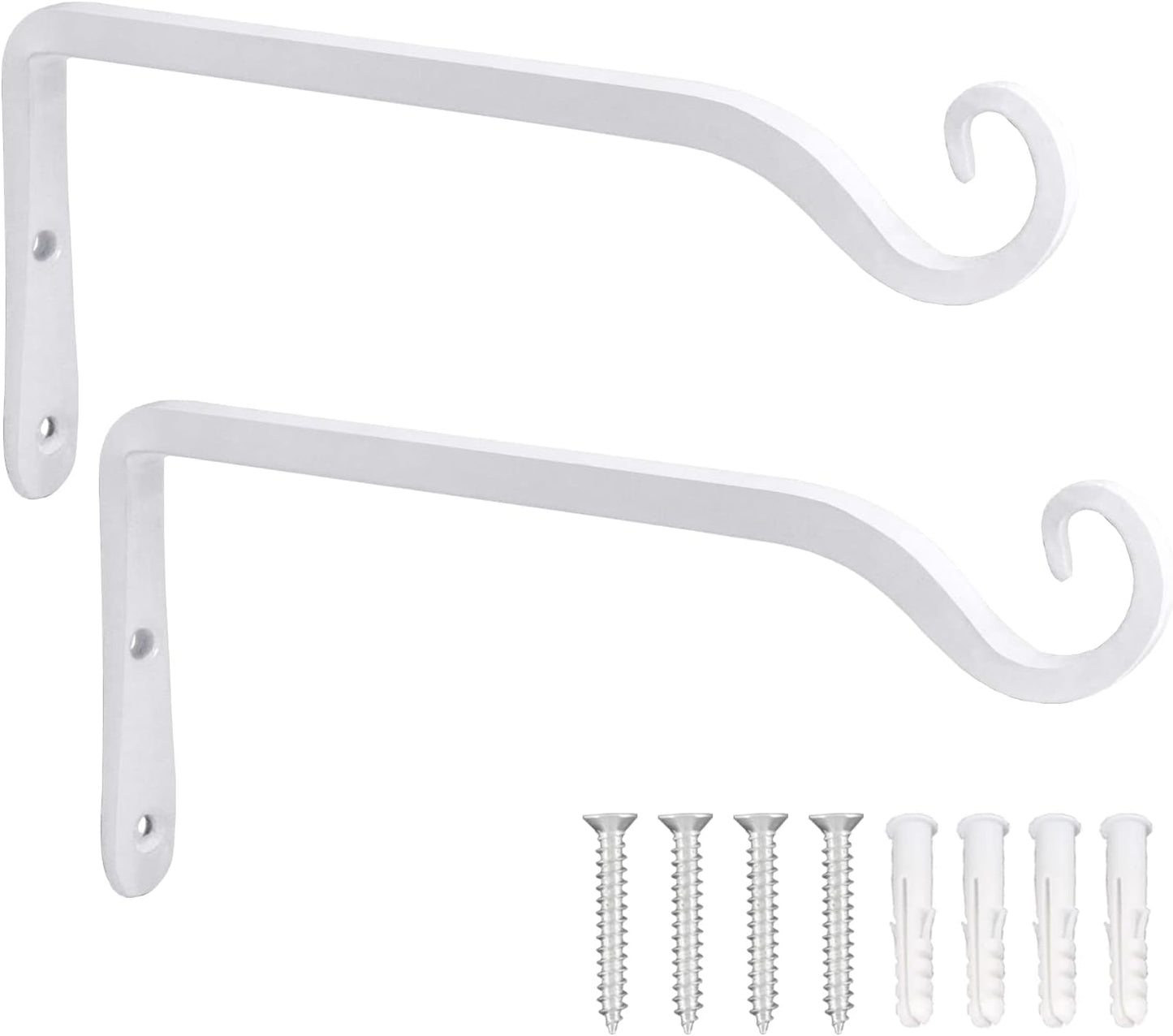 Soporte plantas colgantes 10pulg ganchos decorativos