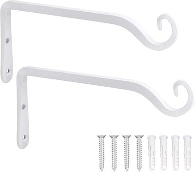 Soporte plantas colgantes 10pulg ganchos decorativos