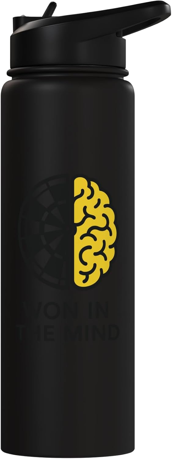 Botella de agua aislada de acero inoxidable Won In The Mind