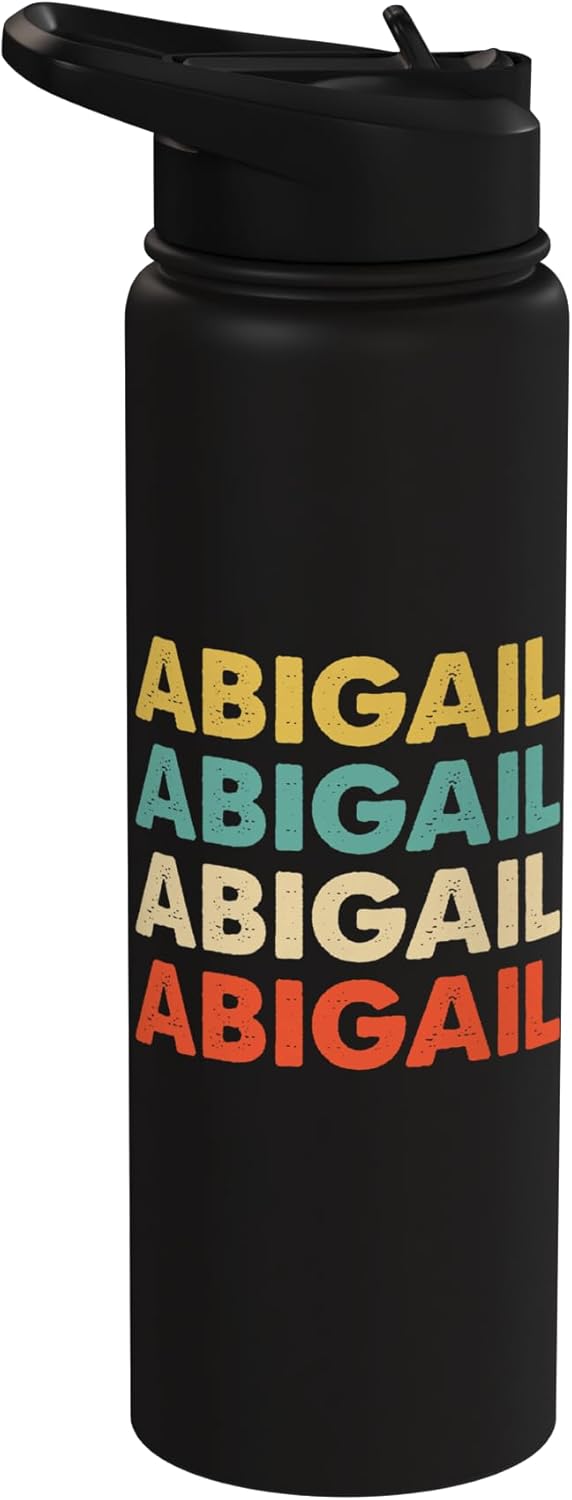 Bottella de agua aislada de acero inoxidable Abigail Name