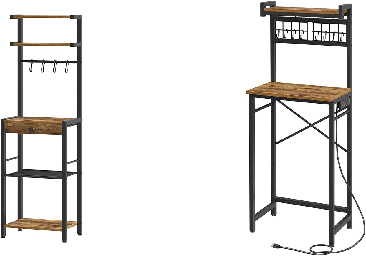 Estante para panaderos con 5 niveles soporte para nevera