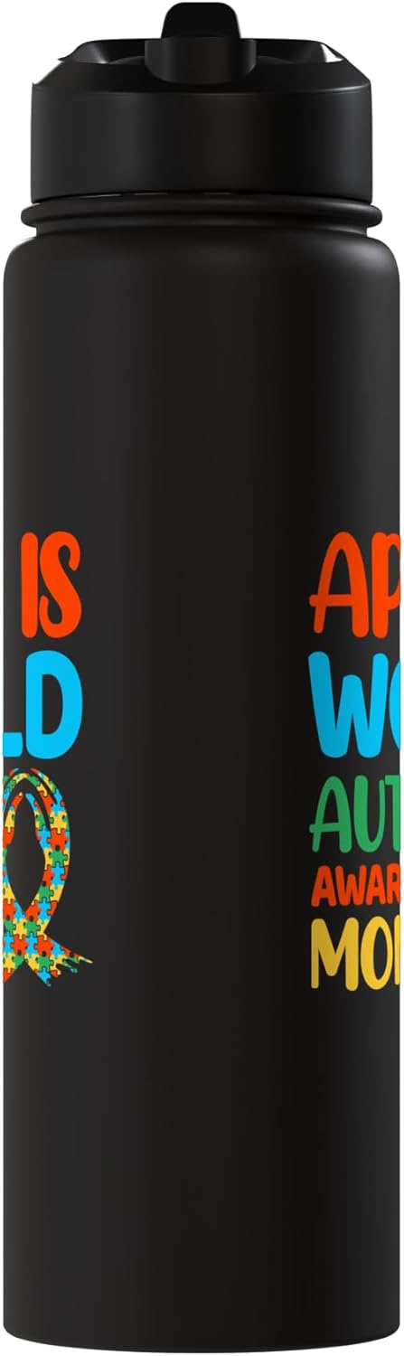 Botella de agua aislada de acero inoxidable