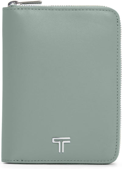 Estuche pasaporte con cremallera mujer
