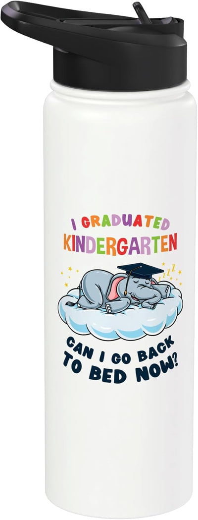 Bolso de agua acero inoxidable graduación elefante divertido