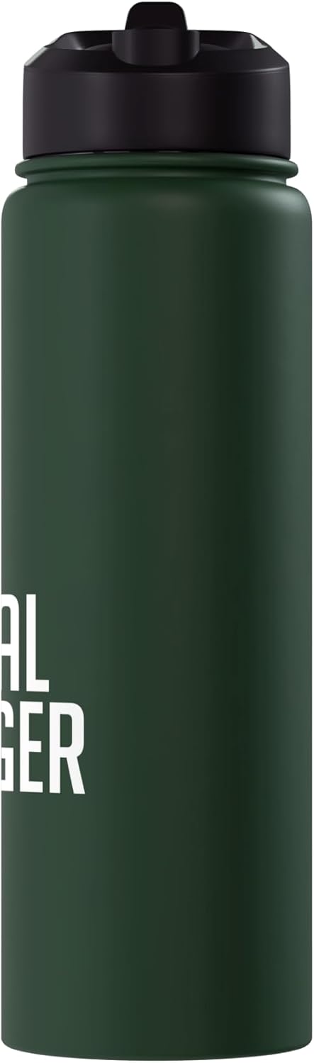 Botella de agua acero inoxidable aislada cumpleaños 13 años