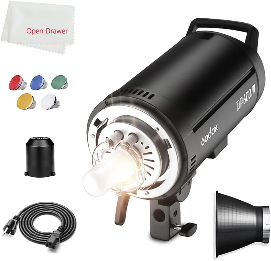 Flash estroboscópico DP600III 1/2000-1/800s