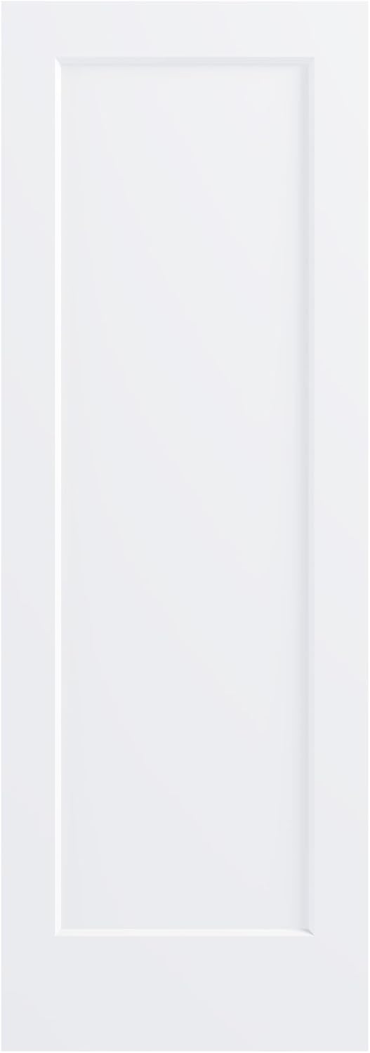 Losa puerta interior 28x80 blancas estilo shaker preensamblada