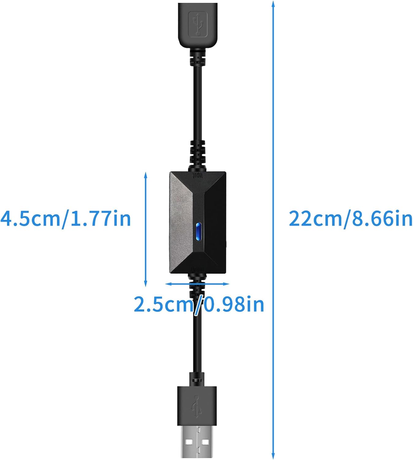 Interruptor control remoto USB 5V para luces LED y ventiladores