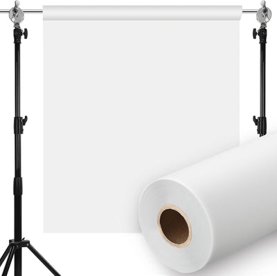 Difusor luz 47x984pulg papel blanco para foto y video
