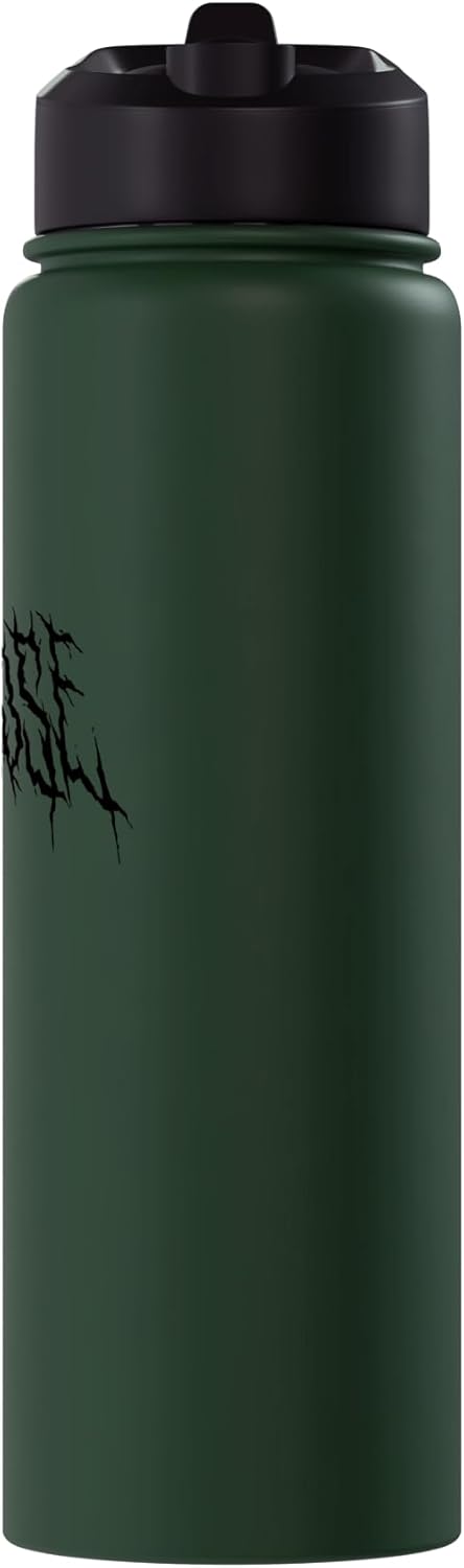 Botella de agua acero inoxidable con meme de ave