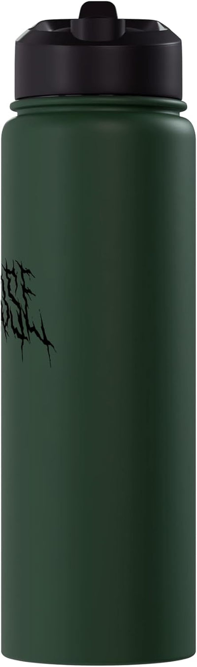 Botella de agua acero inoxidable con meme de ave