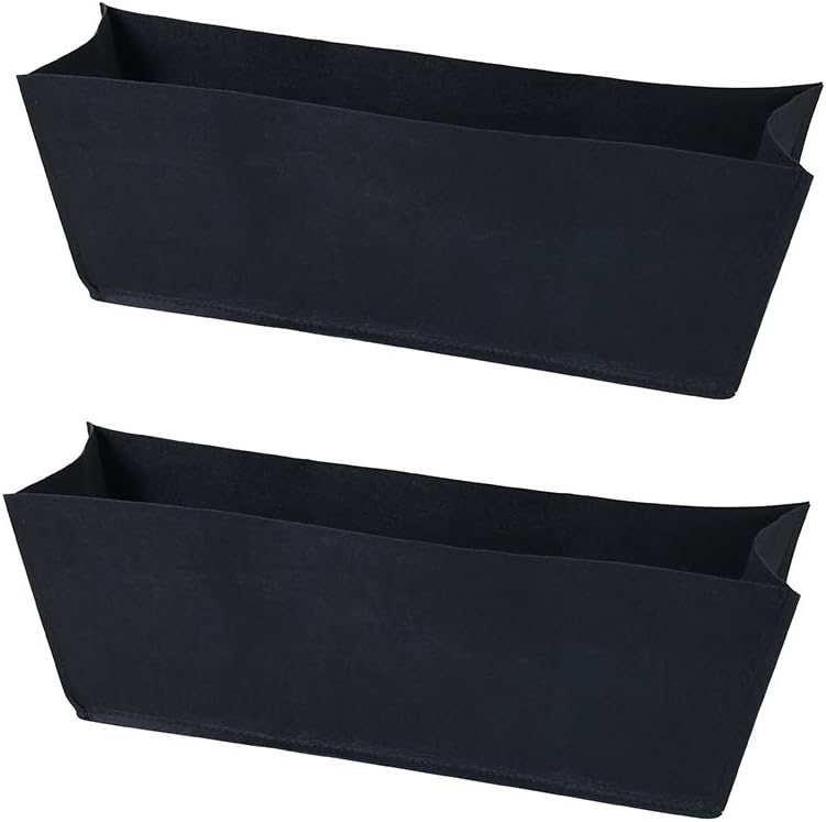 Bolsas cultivo tela no tejida 24pulg set 2 cestas