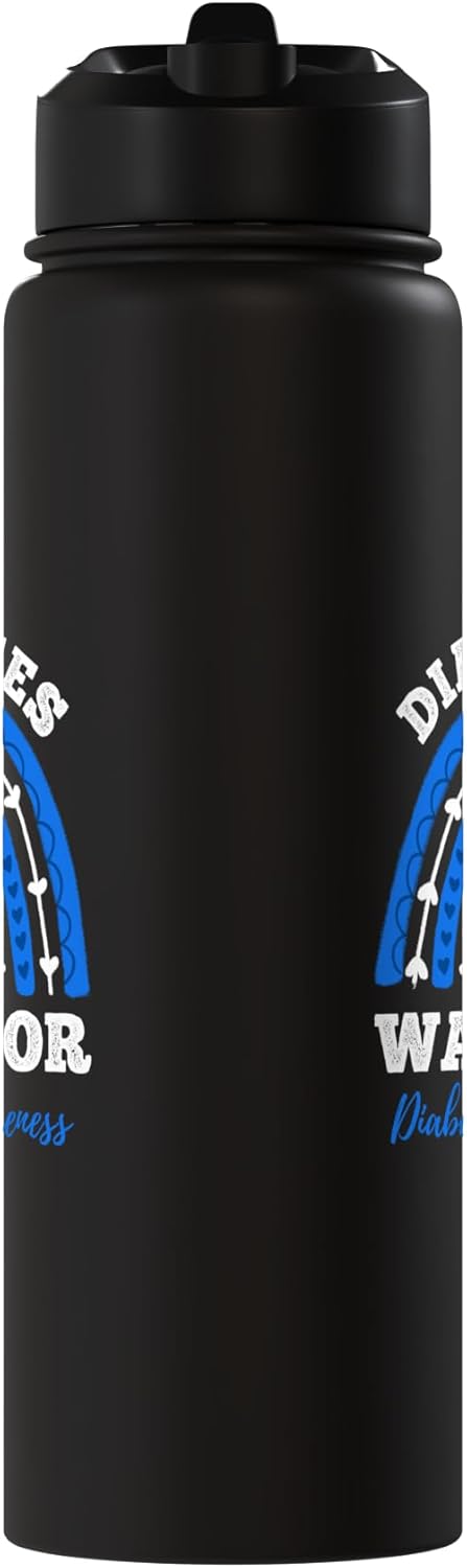 Botella de agua acero inoxidable sin BPA para diabetes tipo 1