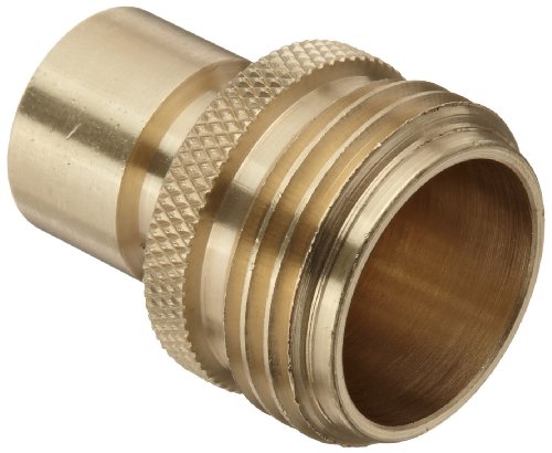 Conector macho manguera jardín latón 200psi