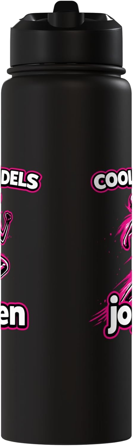 Bottella de agua aislada de acero inoxidable para mujer