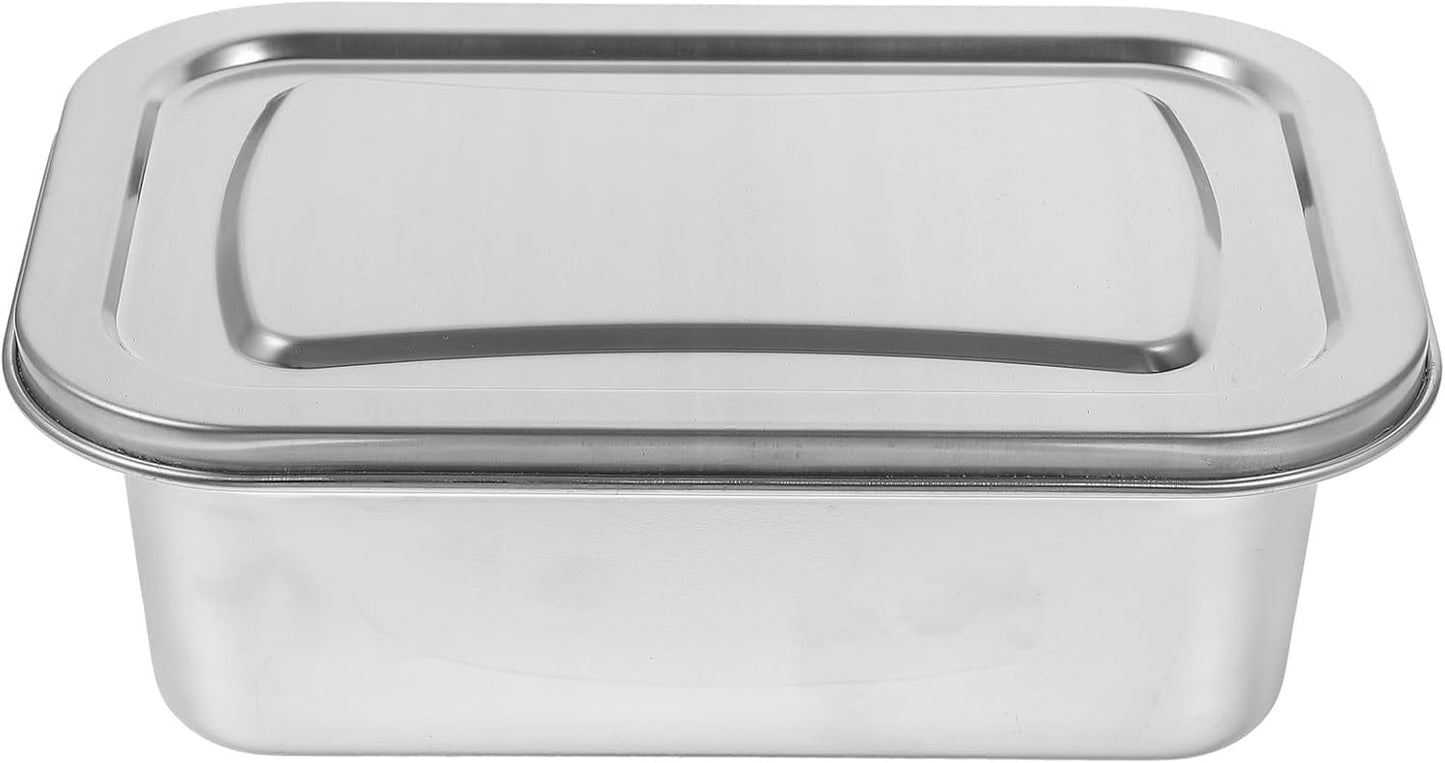 Recipiente helado acero inox 1.7qt con tapa