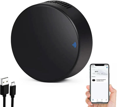 Control remoto IR WiFi 2.4G con termómetro y higrómetro