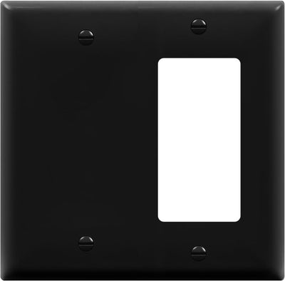 Placa pared basculante salida en blanco 4.5x4.57pulg