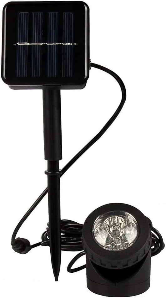 Foco solar LED impermeable para estanque piscina jardín