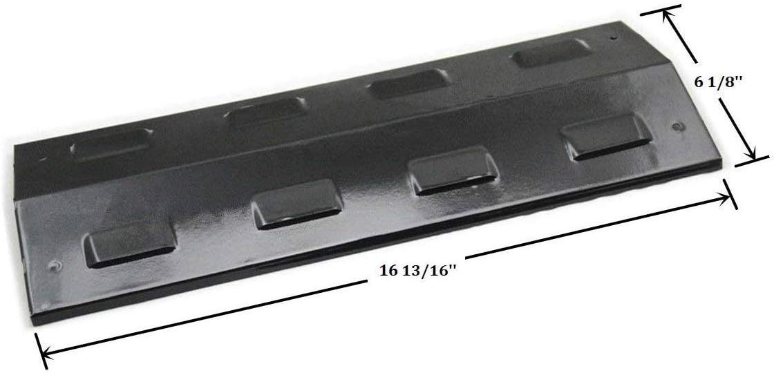 Placa térmica acero porcelánico 16pulg repuesto Charbroil