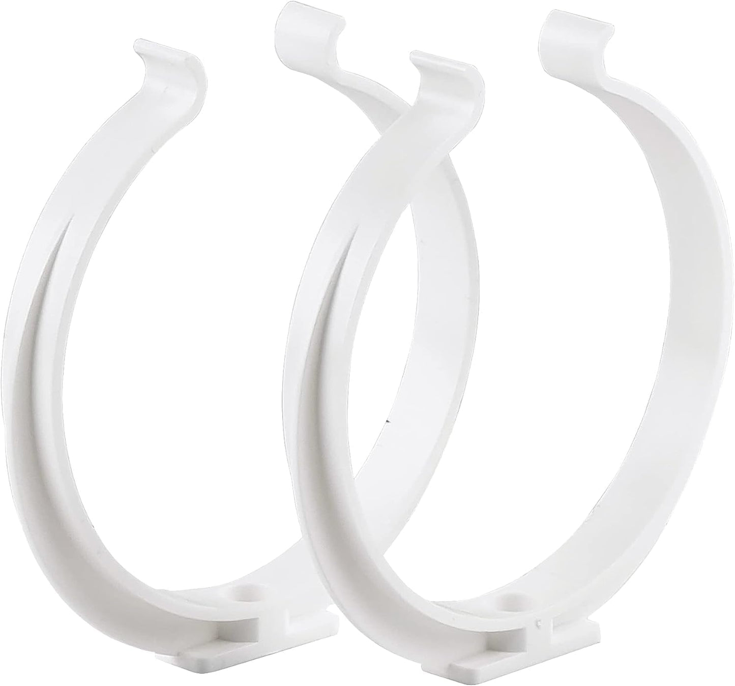 Soporte plástico para conducto aire 4pulg pared o techo