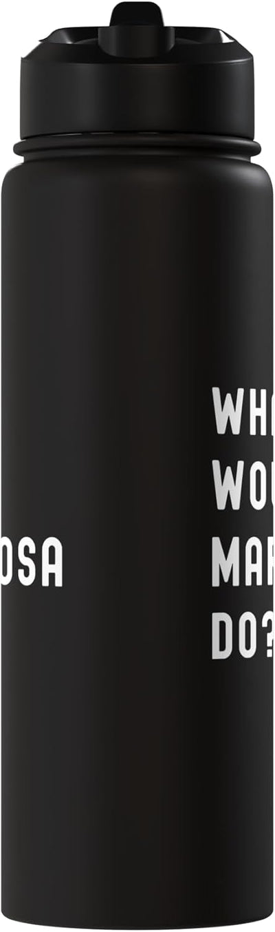 Botella agua acero inox aislada What Would Mariarosa Do