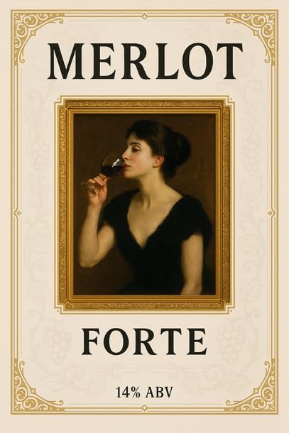 Kit de vino Merlot Forte