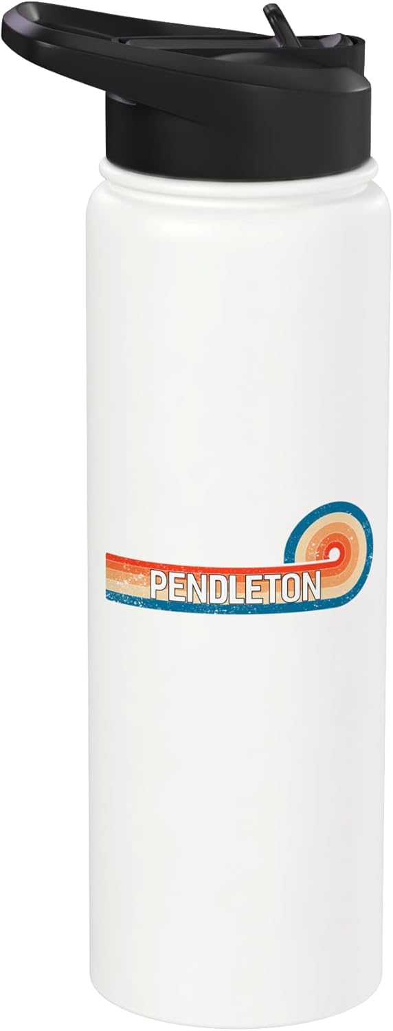 Botella de agua aislada vintage Pendleton