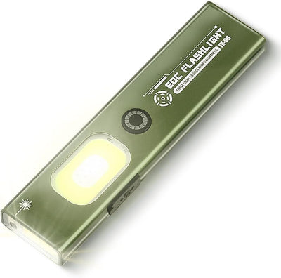 Linterna EDC triple luz 950LM UV magnética IPX4