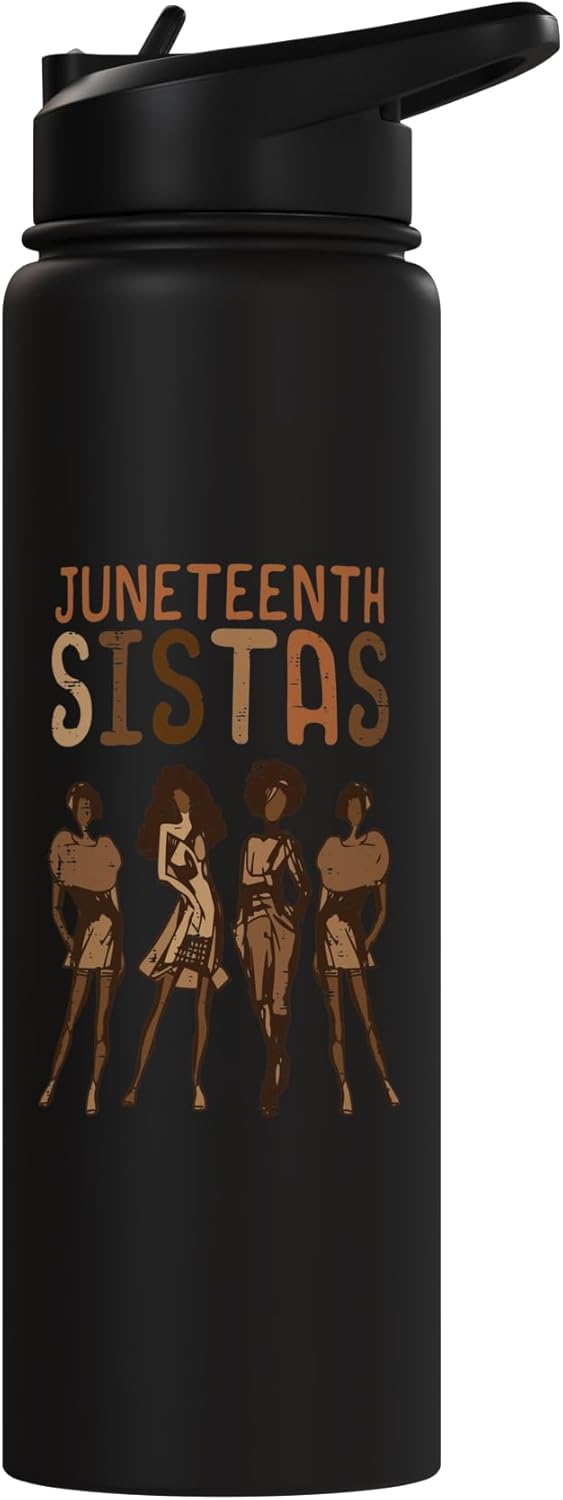 Botella de agua acero inoxidable aislada para mujeres y niñas