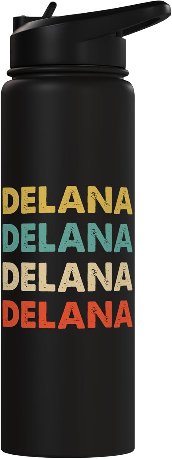 Botella de agua aislada de acero inoxidable Delana