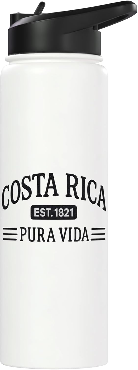 Botella de agua acero inoxidable Pura Vida Costa Rica